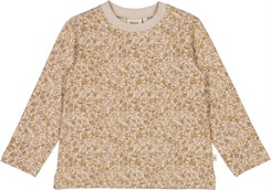 Wheat Sweatshirt Linea - Pale lilac flower field